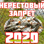 Тверская область, 2020 год и Нерестовый запрет на рыбалку